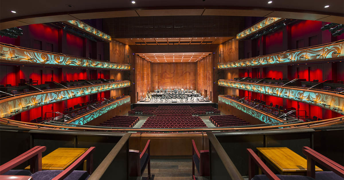 Fisher Theater Seating Chart View